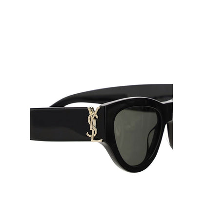 Saint Laurent Black Acetate Sunglasses