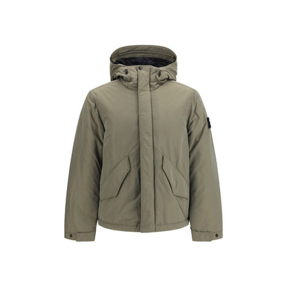 Stone Island Bicolor Polyester Shell Jacket