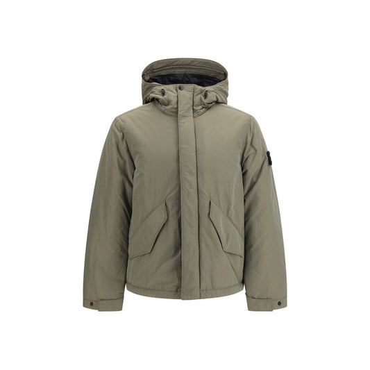 Stone Island Bicolor Polyester Shell Jacket
