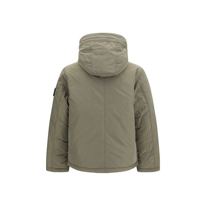 Stone Island Bicolor Polyester Shell Jacket