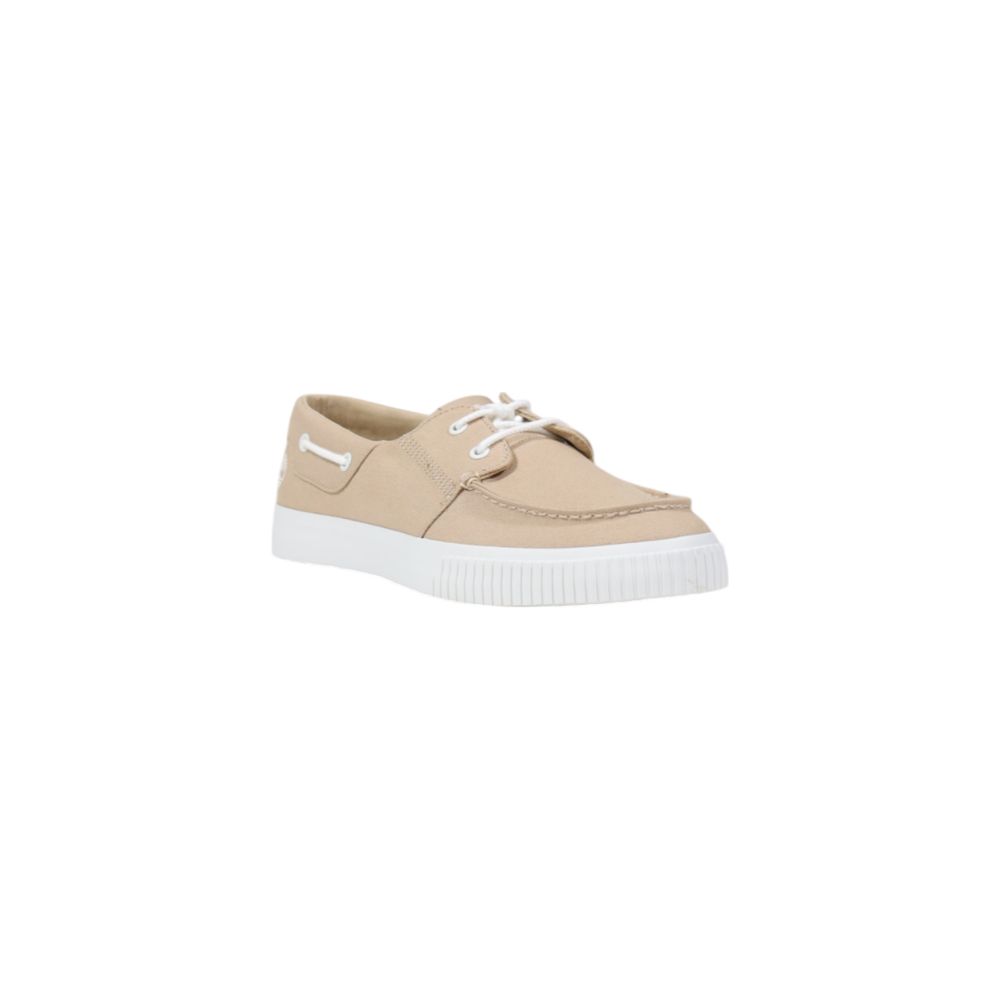Timberland Beige Lyocell Low Top Sneakers