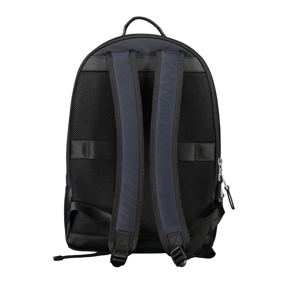Tommy Hilfiger Blue Polyester Men Backpack