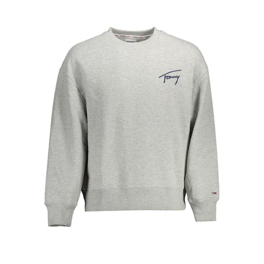 Tommy Hilfiger Grigio Polyester Men's Sweatshirt