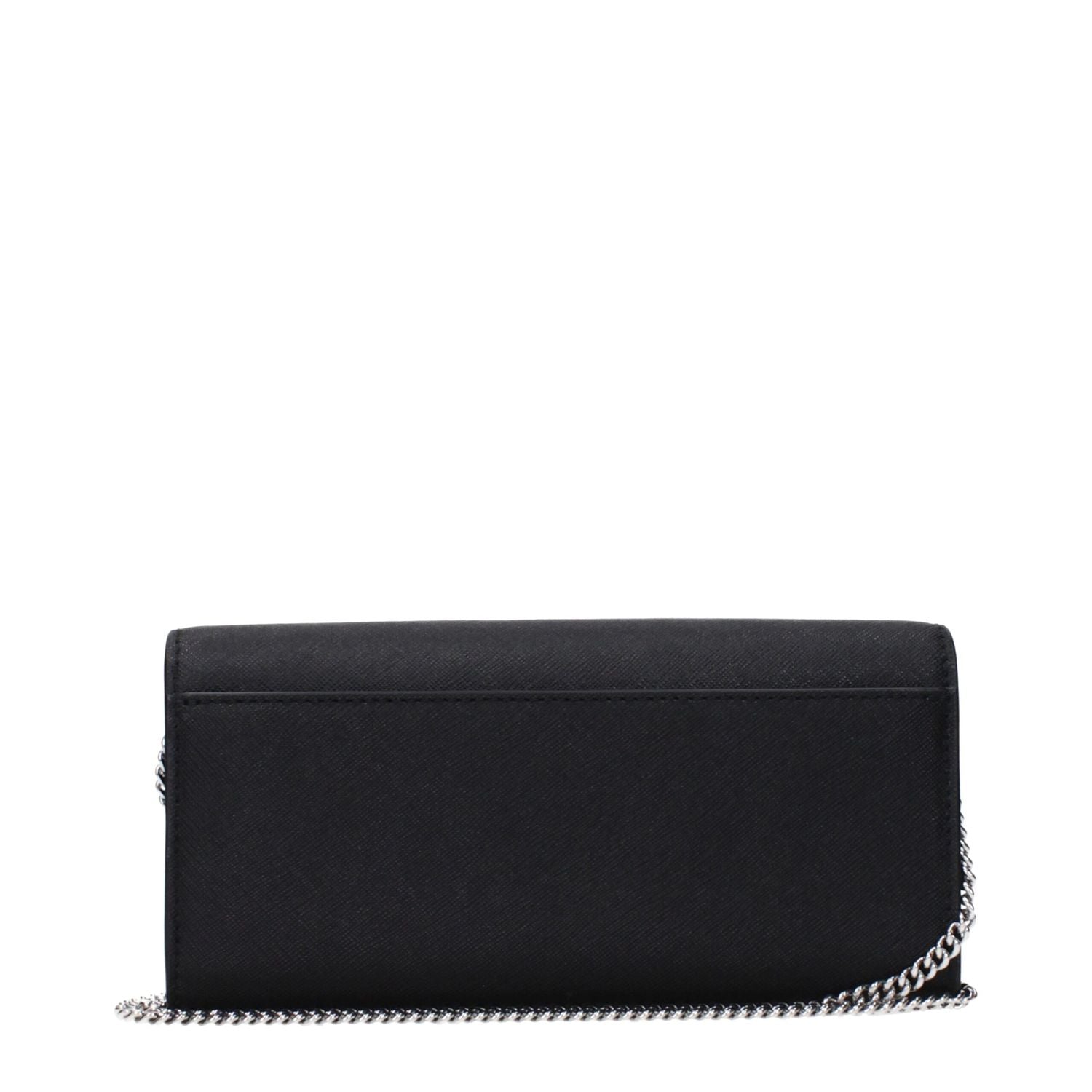 Tory Burch Black Leather Clutch Bag