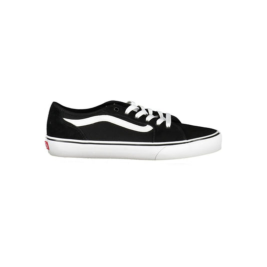 Vans Black Leather Men Sneaker