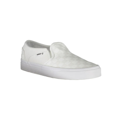 Vans White Polyester Women Sneaker