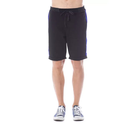 Verri Black Cotton Men's Short