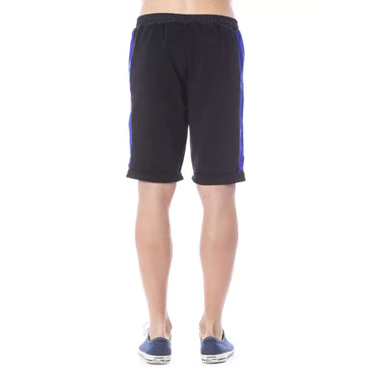 Verri Black Cotton Men's Short