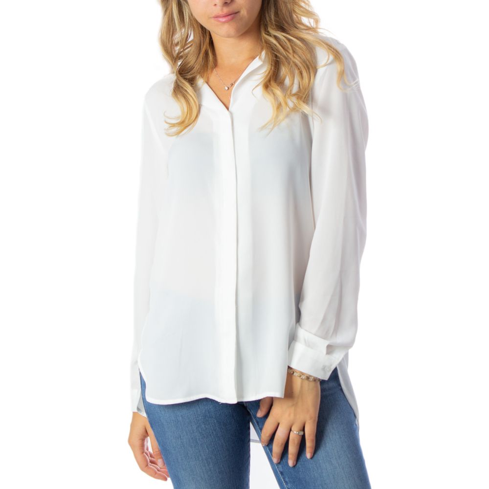 Vila Clothes Cream Polyester Blouse