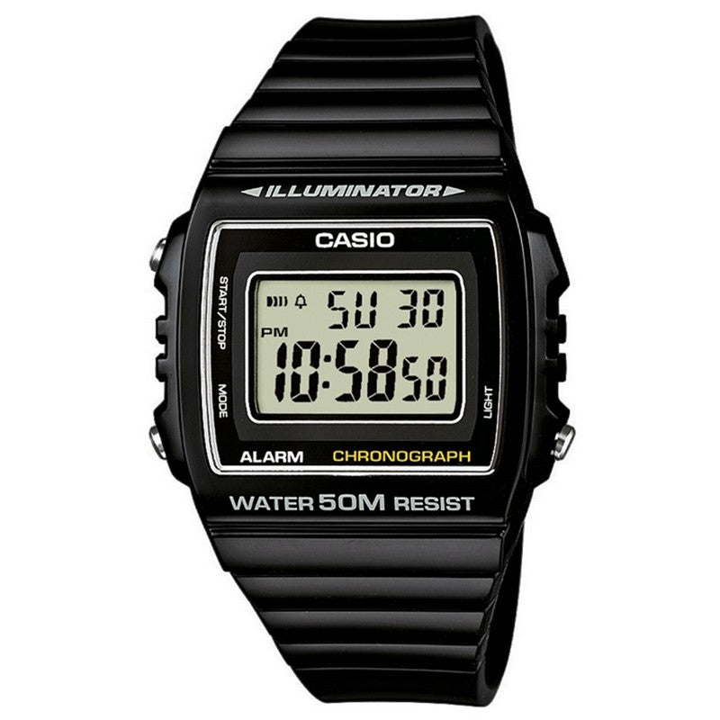 CASIO TIMELESS COLLECTION Mod. SPORT ILLUMINATOR WR 50M. ALARM. CHRONOGRAPH - BLACK