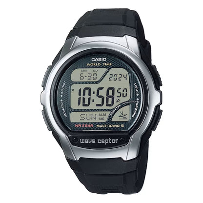 CASIO WAVE CEPTOR - WORLD TIME, RADIO CONTROLLED, Radio signal receiver (EU - USA - Japan) WATCHES