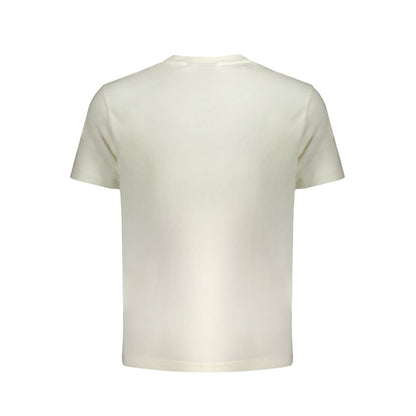 Wrangler Bianco Cotton Mens T-Shirt