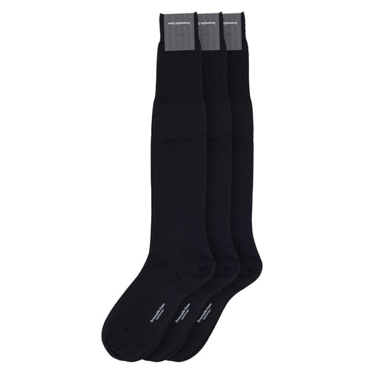 ZEGNA Black Wool Socks 1728,39-40,40-41,42-43,43-44,67397976224,Black,Clothing,Men,New with tags,Socks - Underwear - Clothing,Underwear - Clothing,ZEGNA