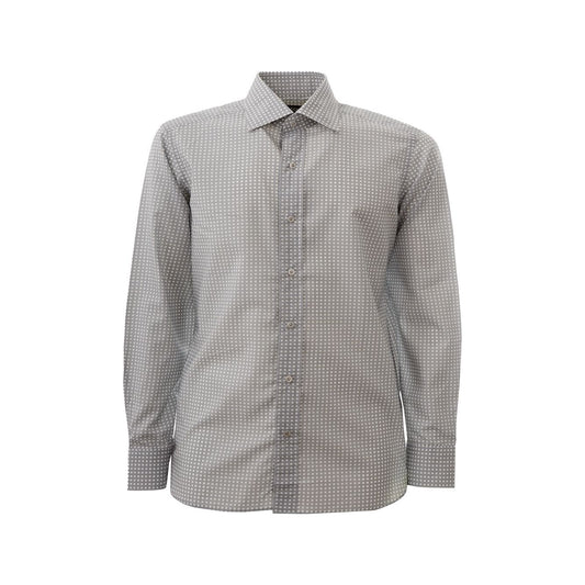 Tom Ford | Regular Fit Shirt with Micro Print allover  | McRichard Designer Brands