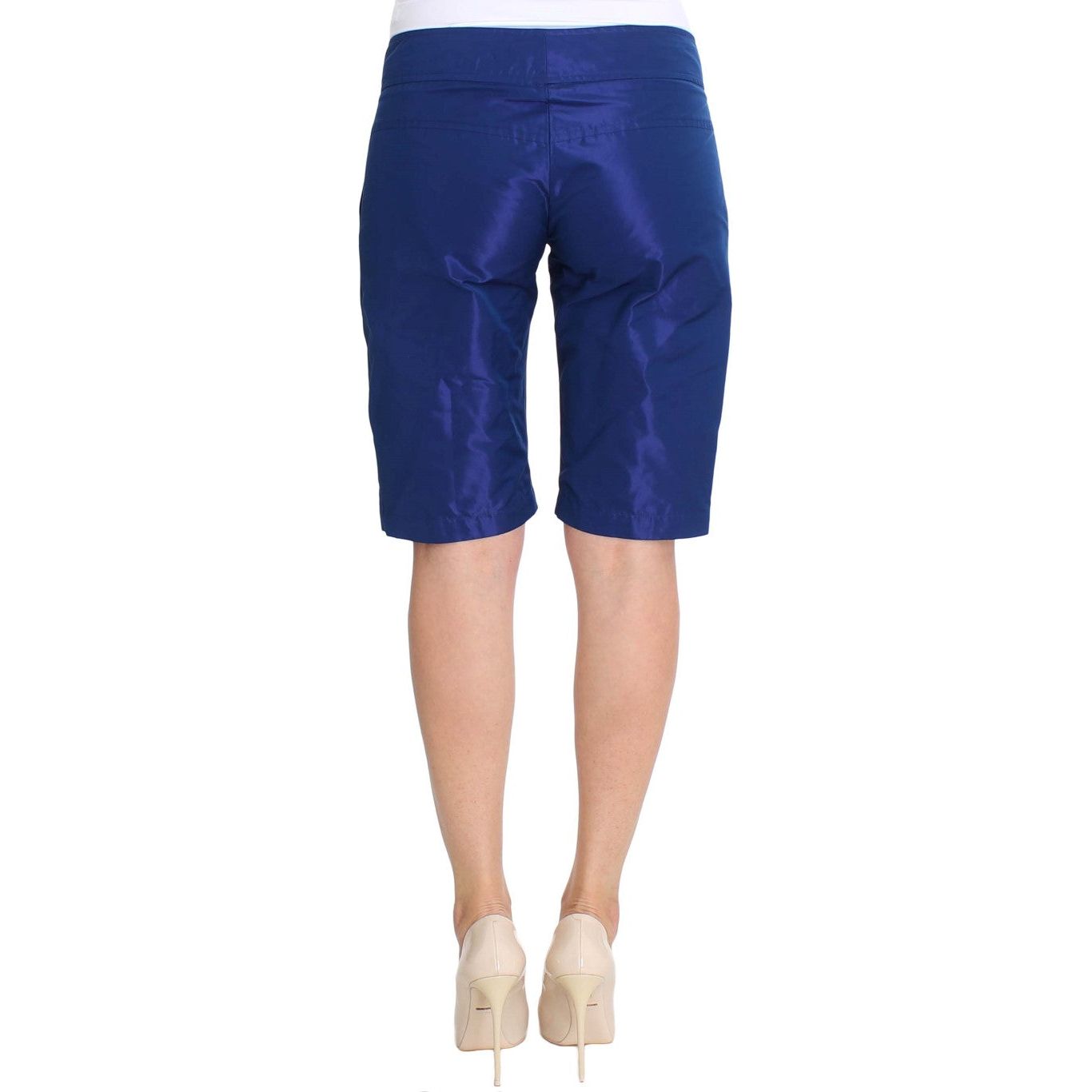 Ermanno Scervino | Blue Above Knees Bermuda Shorts | McRichard Designer Brands