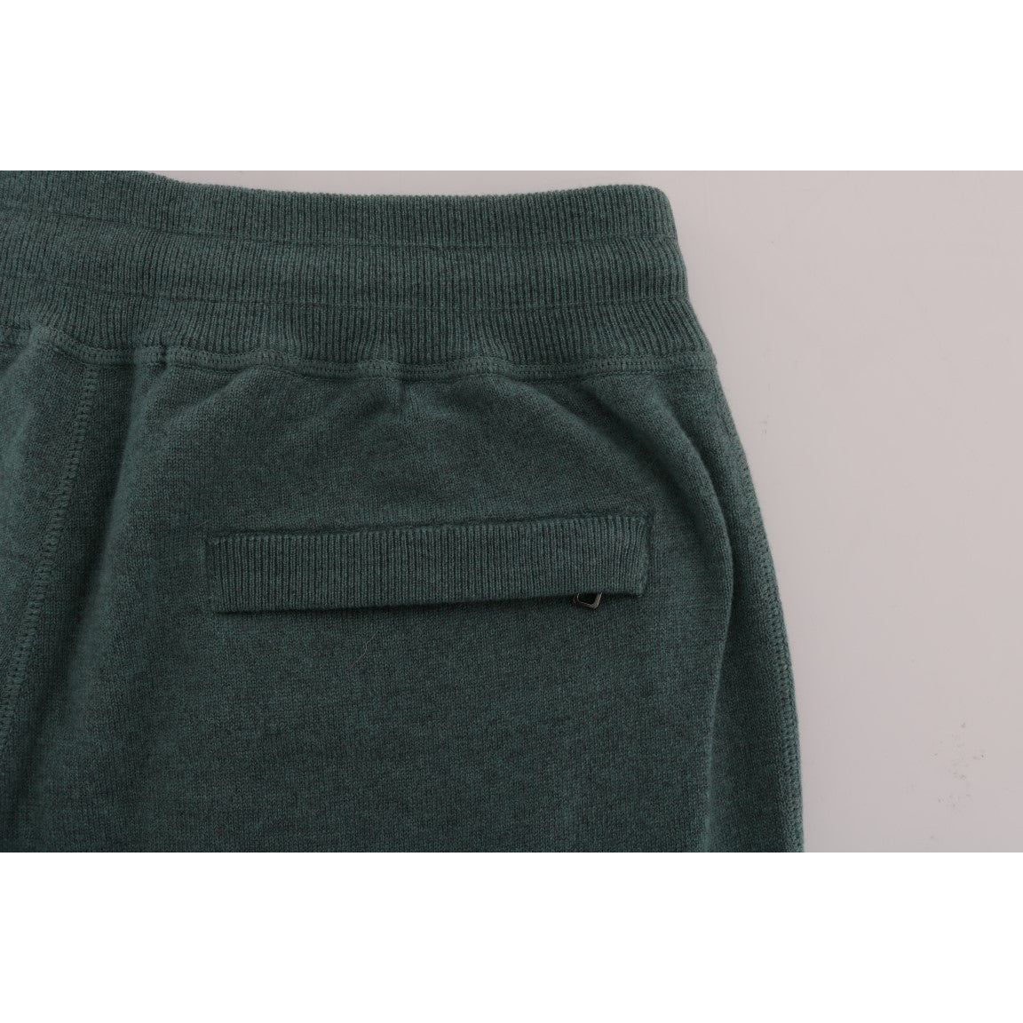 Dolce & Gabbana | Green Cashmere Training Pants | McRichard Designer Brands