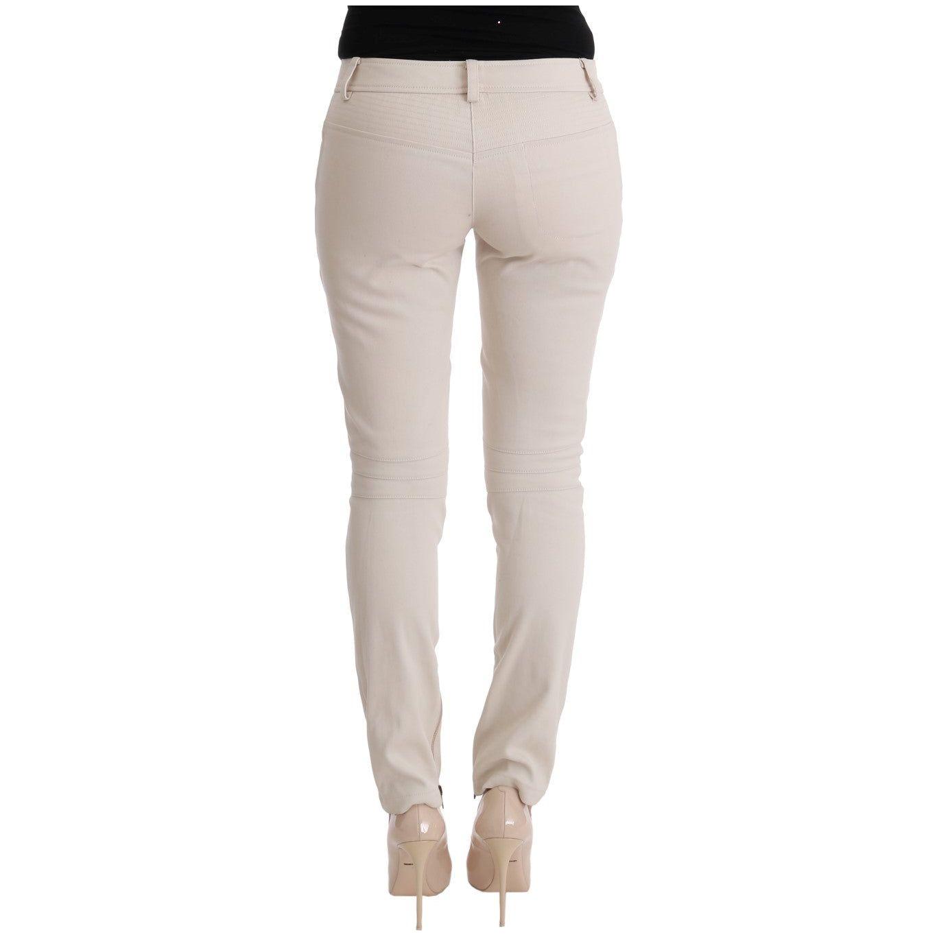 Ermanno Scervino | White Slim Fit Casual Jeans | McRichard Designer Brands