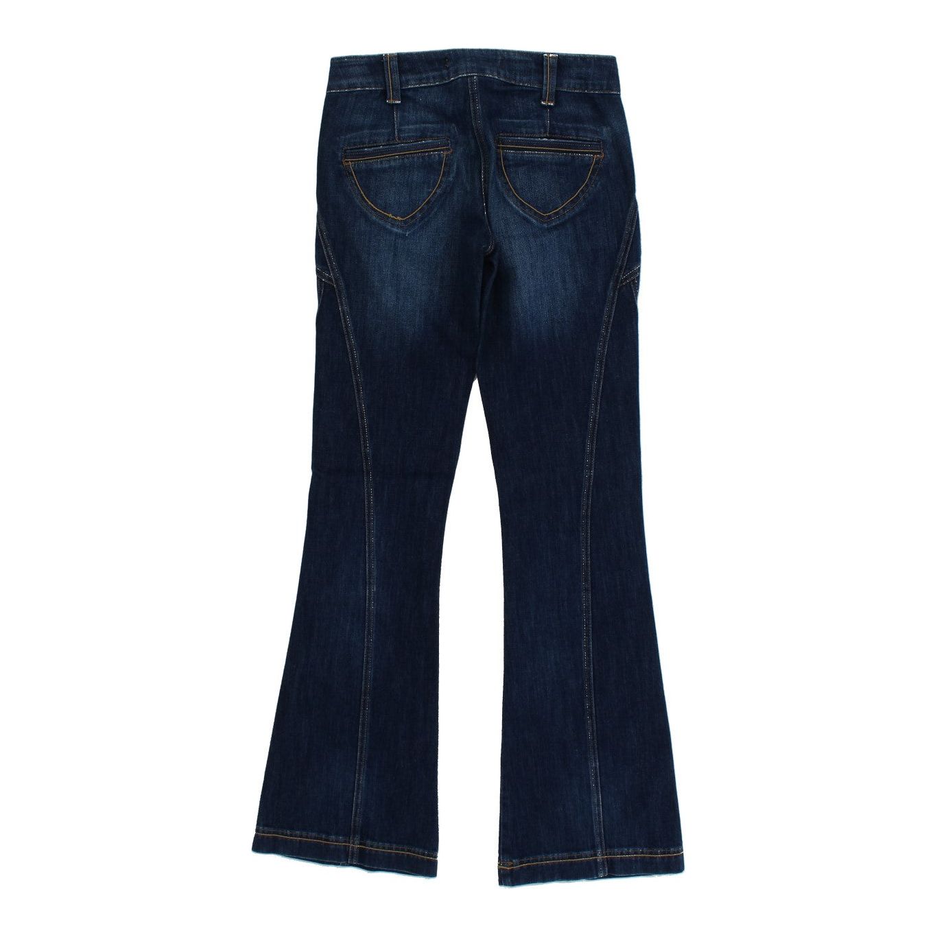 Cavalli | Blue Cotton Stretch Low Waist Jeans | McRichard Designer Brands