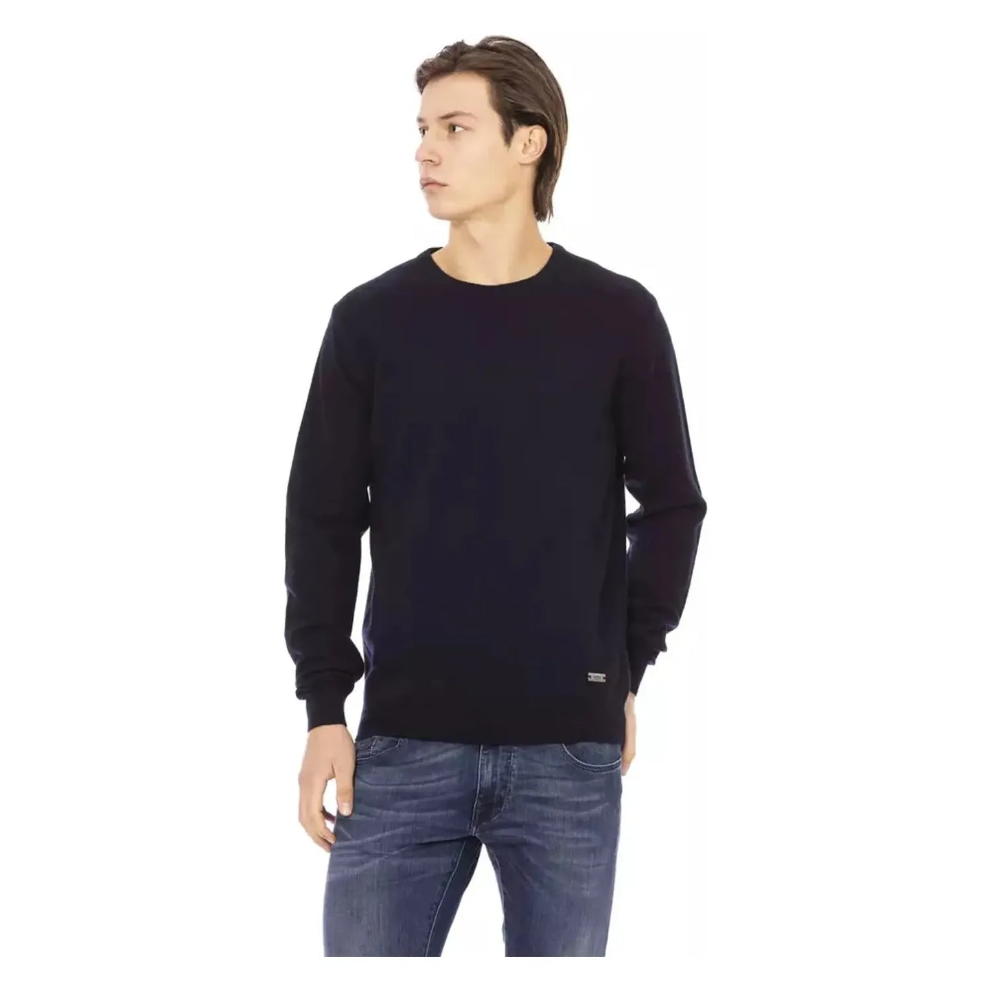 Baldinini Trend | Blue Wool Sweater | McRichard Designer Brands