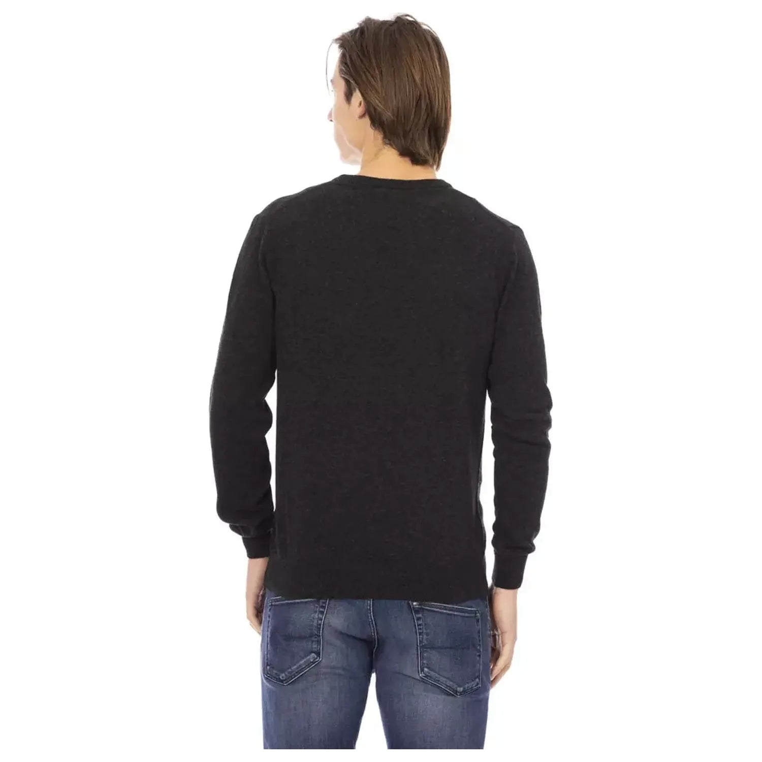 Baldinini Trend | Black Wool Sweater | McRichard Designer Brands