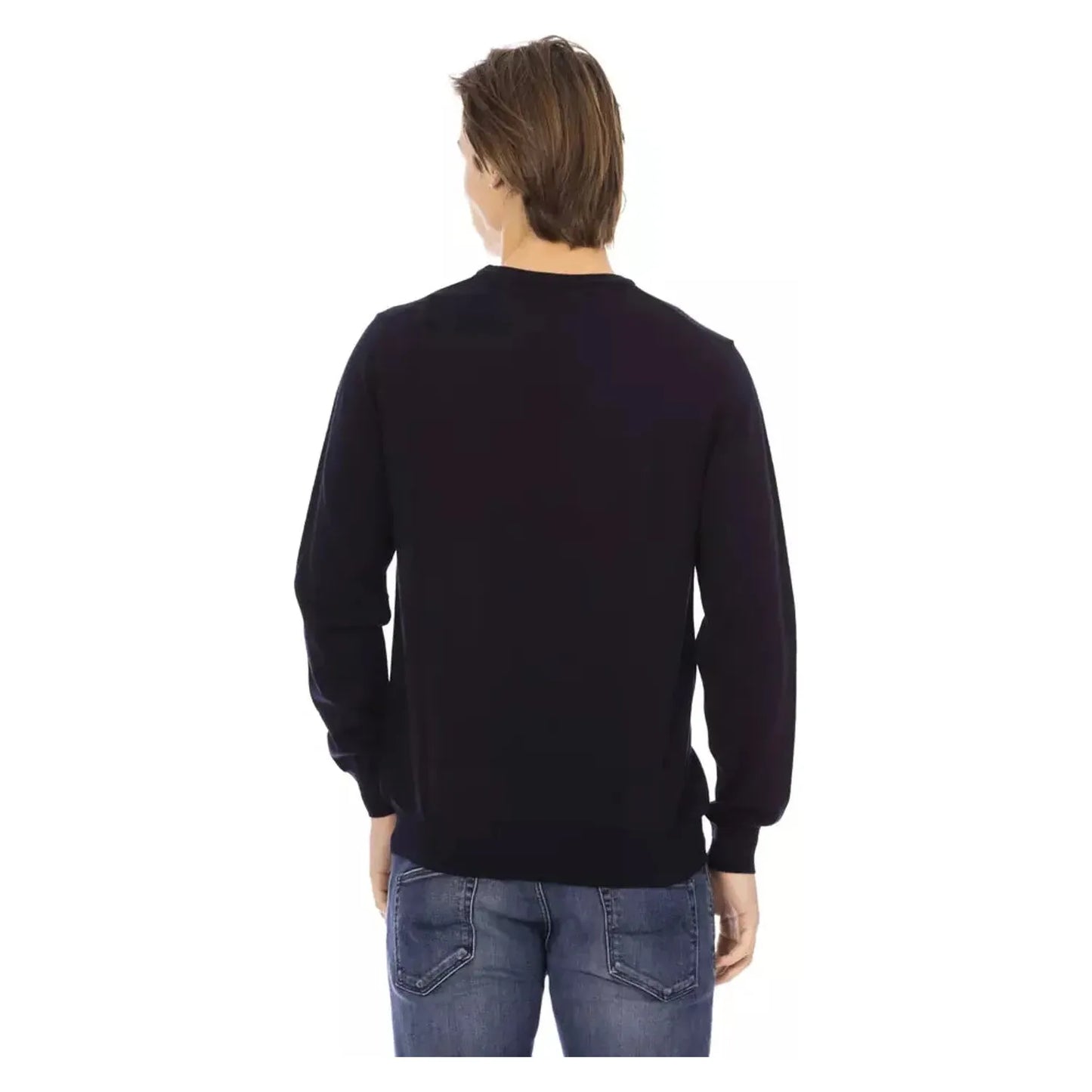 Baldinini Trend | Blue Fabric Sweater | McRichard Designer Brands