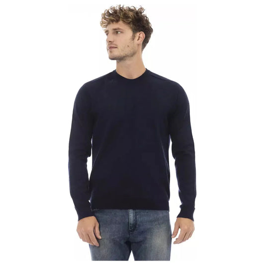 Blue Viscose Sweater