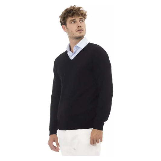 Black Viscose Sweater