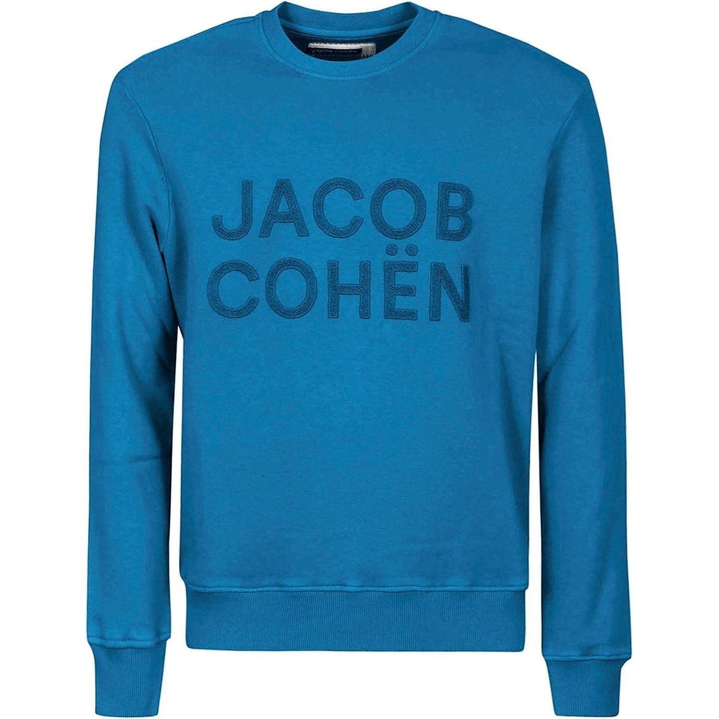 Jacob Cohen | Light Blue Cotton Sweater | 309.00 - McRichard Designer Brands