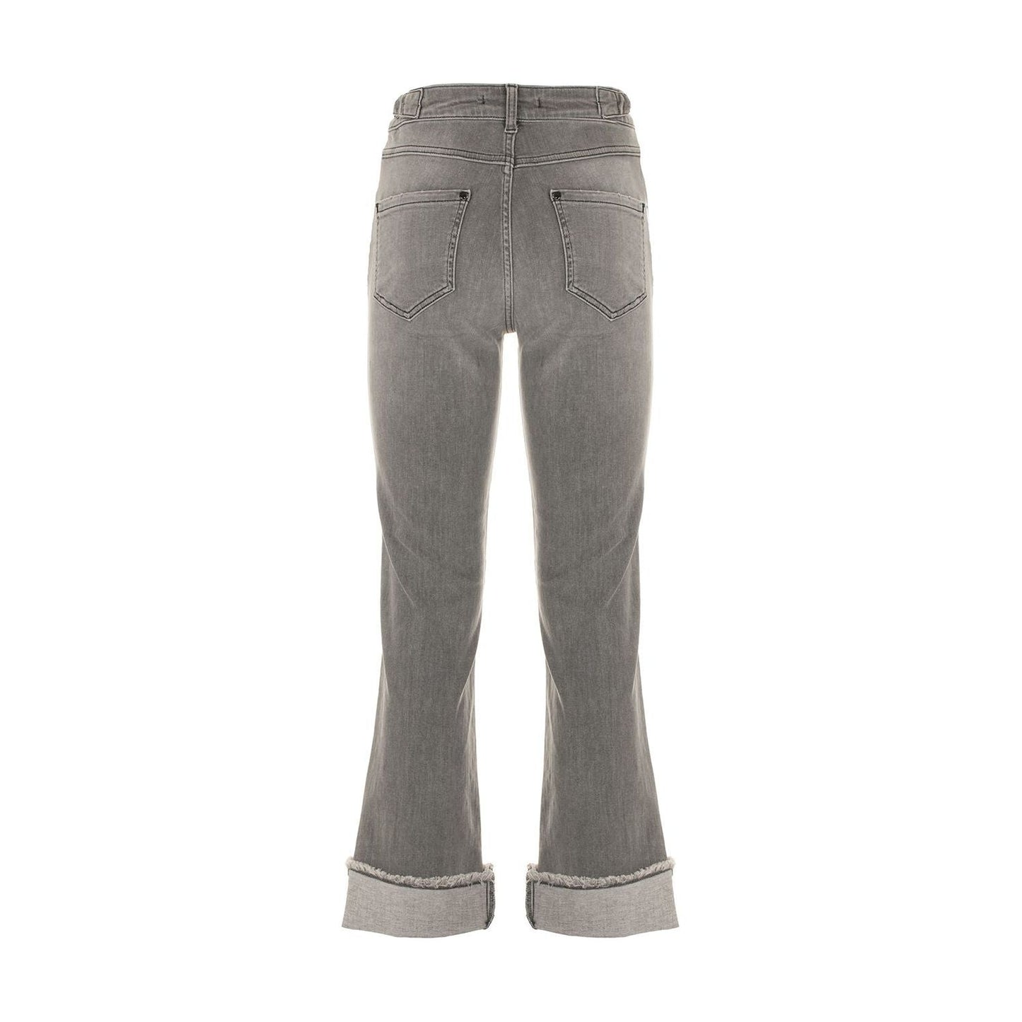 Imperfect | Gray Cotton Jeans & Pant | McRichard Designer Brands