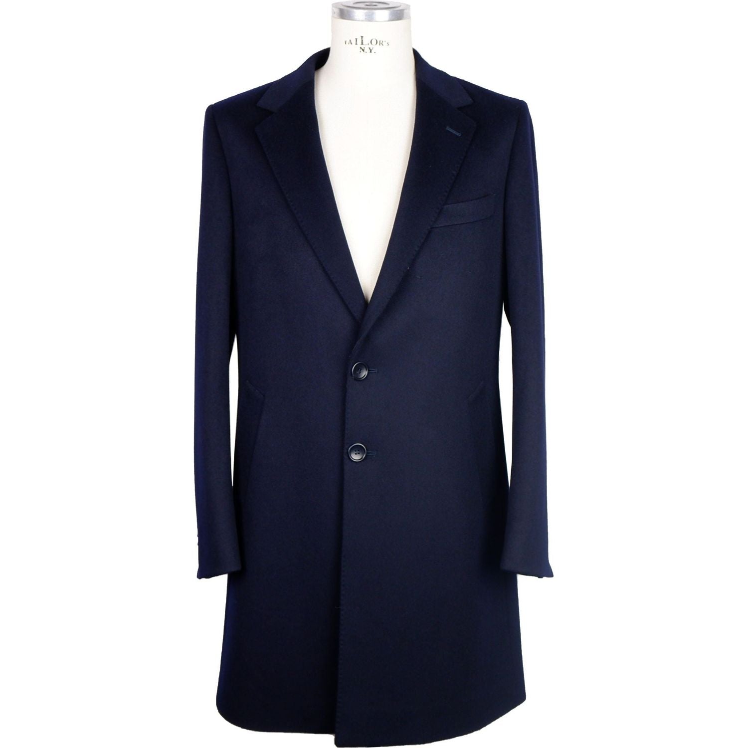 Made in Italy | Blue Wool Jacket  | McRichard Designer Brands