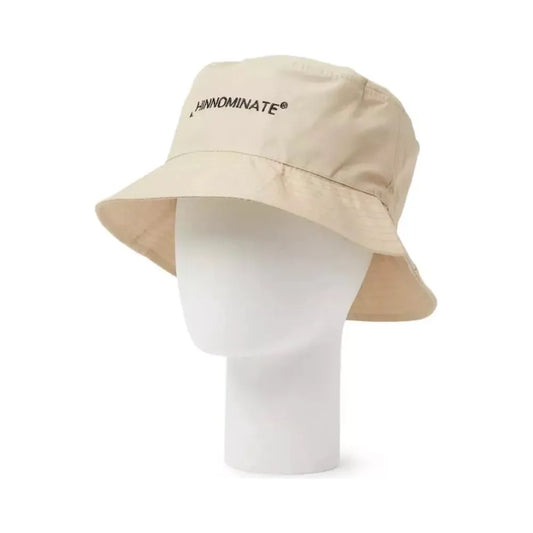 Hinnominate | Beige Cotton Hat  | McRichard Designer Brands