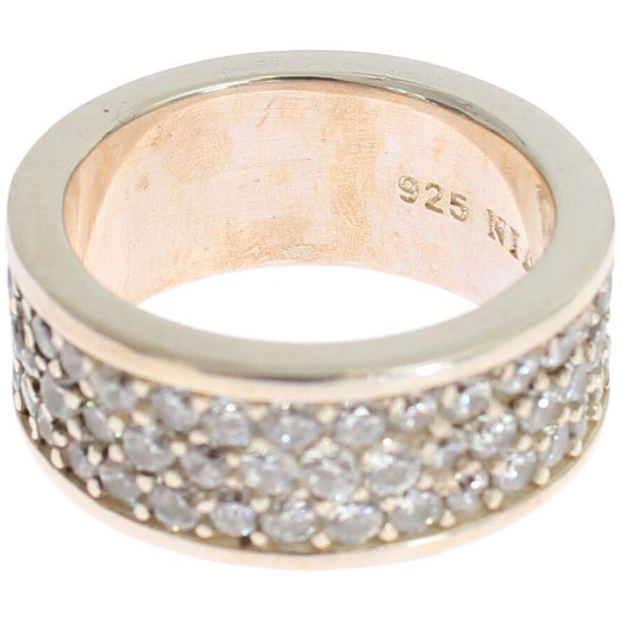 Nialaya | Silver Womens CZ 925 Sterling Ring Ring | McRichard Designer Brands
