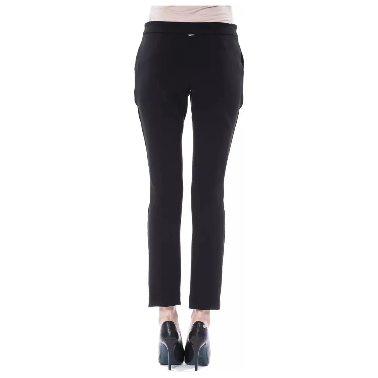 BYBLOS | Black Acrylic Jeans & Pant | McRichard Designer Brands